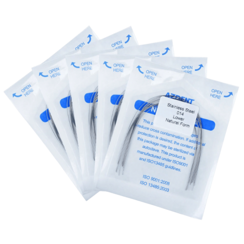 arc orthodentique Natural Acier inoxydable stainless steel